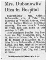 Dubanowitz, Mrs.Antonia